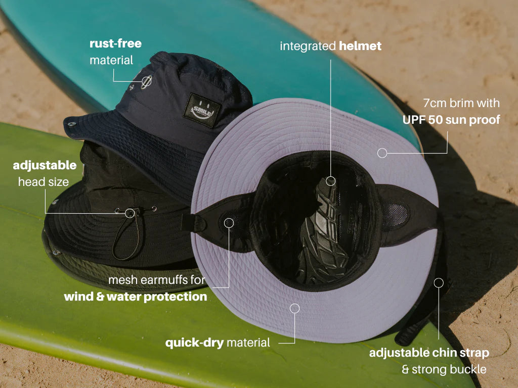 SmileReef - Surf Hat with Integrated Protection